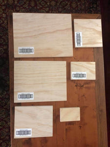 8x10 wood art panel
