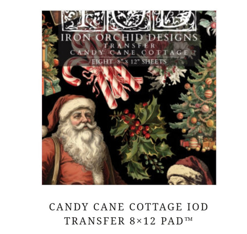 Candy cane cottage transfer