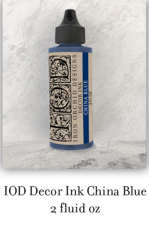 China Blue Decor Ink