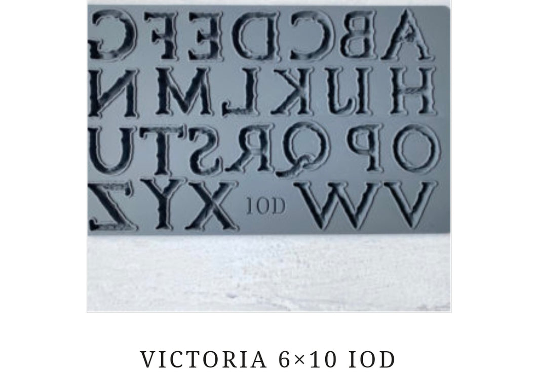 Victoria (alphabet) Mould