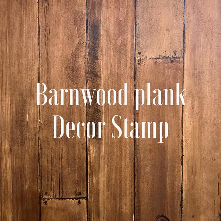 Barn Wood Planks 12x12 Decor Stamp (2 sheets)