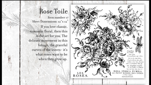 Rose Toile