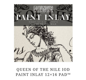 Queen of the nile paint inlay