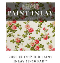 Load image into Gallery viewer, Rose chintz paint inlay