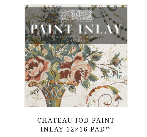 Chateau 12x16 paint inlay