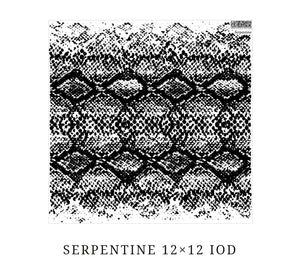 Serpentine 12x12 stamp